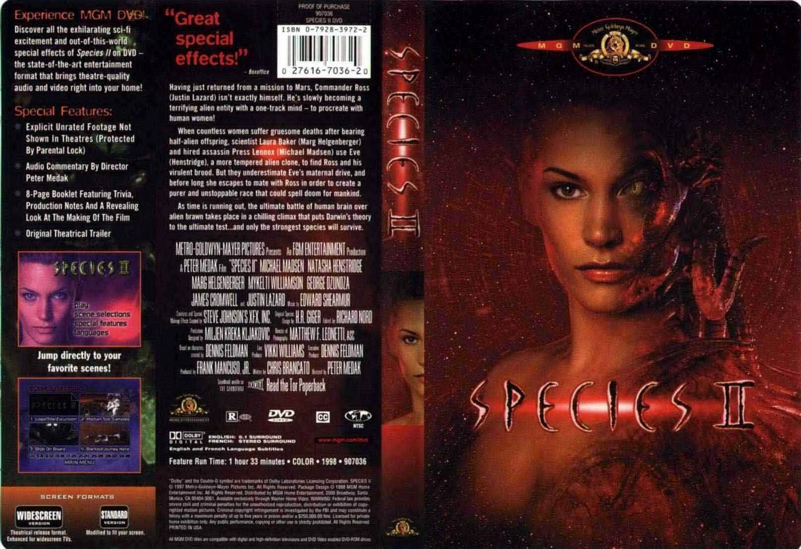 Cinema freaks: species ii (1998)