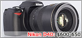 Nikon D40: ""  